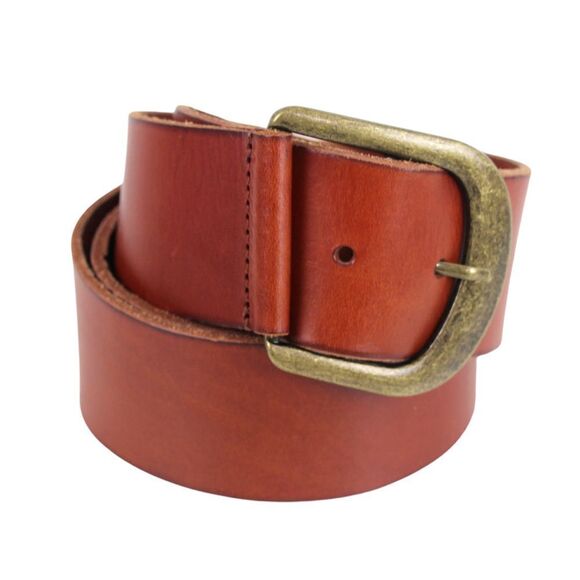 Chico's BROWN GENUINE LEATHER 1 7/8"Wd CASUAL DRESS WOMEN'S BELT Sz S (R62 - Picture 5 of 14